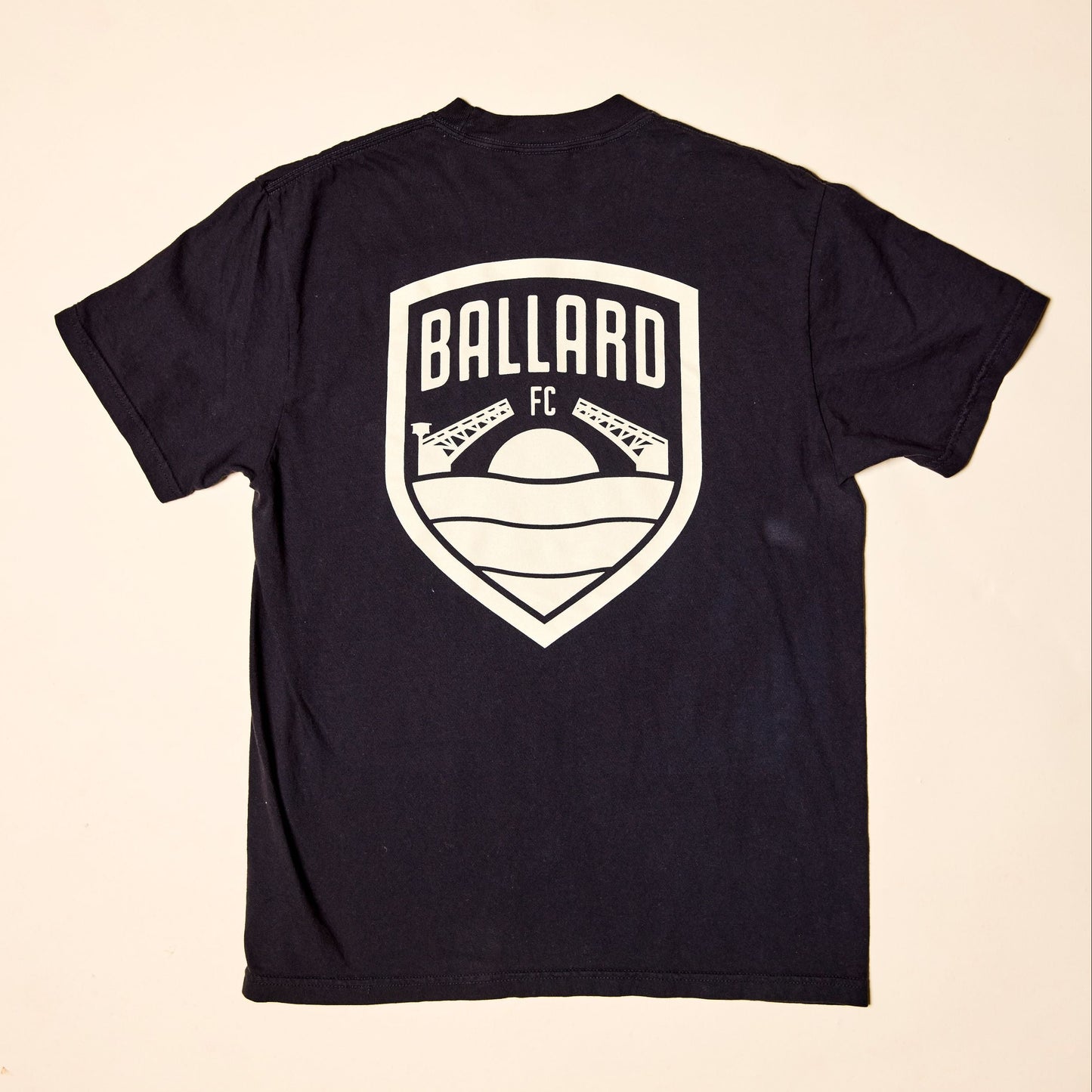 Ballard FC Wordmark Black T-shirt