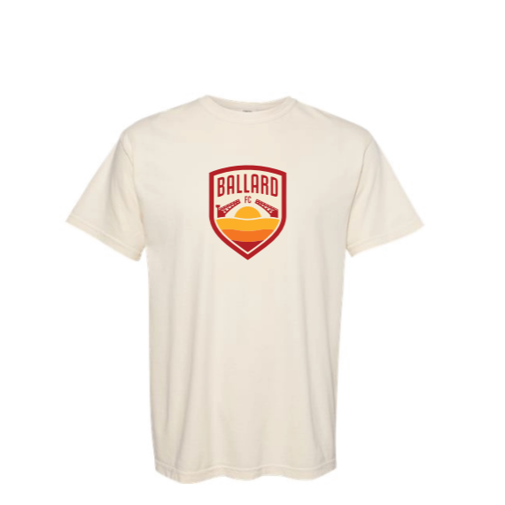 Ballard FC Crest Cream T-Shirt